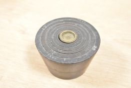 A early 20th-century part set of brass nesting cup Troy weights, compromising 12,6,3,2,1,1/2oz