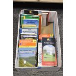A quantity of 20th-century walking brochures and ordnance survey maps, to include titles such as The