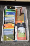 A quantity of 20th-century walking brochures and ordnance survey maps, to include titles such as The