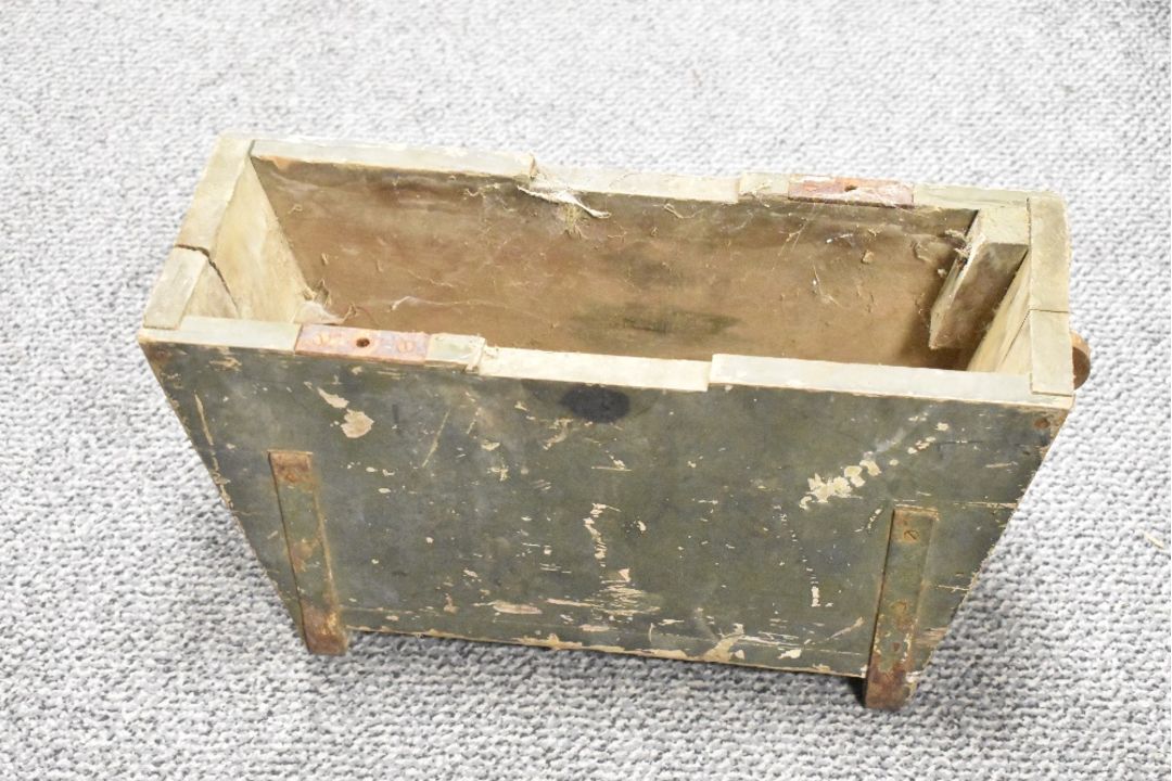 A Victorian sand stone grinding/sharpening wheel, featuring a large, circular stone wheel and a hand - Image 2 of 2