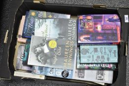 A large quantity of modern books, to include gardening, fiction and autobiography titles, (2 boxes