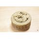 A quantity of 20th-century Oriental carved stone pieces, to include a two small boxes decorated with - Image 6 of 10