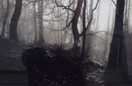 *Local Interest* Contemporary monochromatic photographic print 'Bell Intake' capturing the Lake