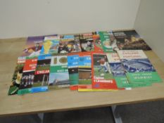 England Football Programmes, 1959 V Sweden, 1961 Portugal, 1972 V Yugoslavia, 1974 V Argentina, 1975