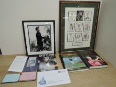 Golf Players Autograph Album, including Gary Nickolas, Seve Ballesteros, John Morgan, ED Sneed, Nick