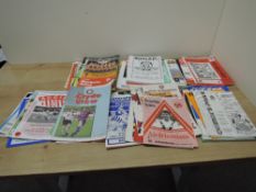 Scottish Football Programmes and Scottish 38 Club Certificate numbered 14,1980's and later including