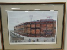 2002 David Weldon Limited Edition Artist Proof, Old Trafford 7th February 1958, pencil signature