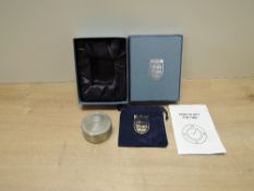 The FA 2003 Arsenal V Sheffield United FA Cup Semi Final Metal Alarm Clock in presentation box