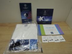 2002 Champions League Final Glasgow, T-Shirt, Welcome Package, Booklet and Invitation to the