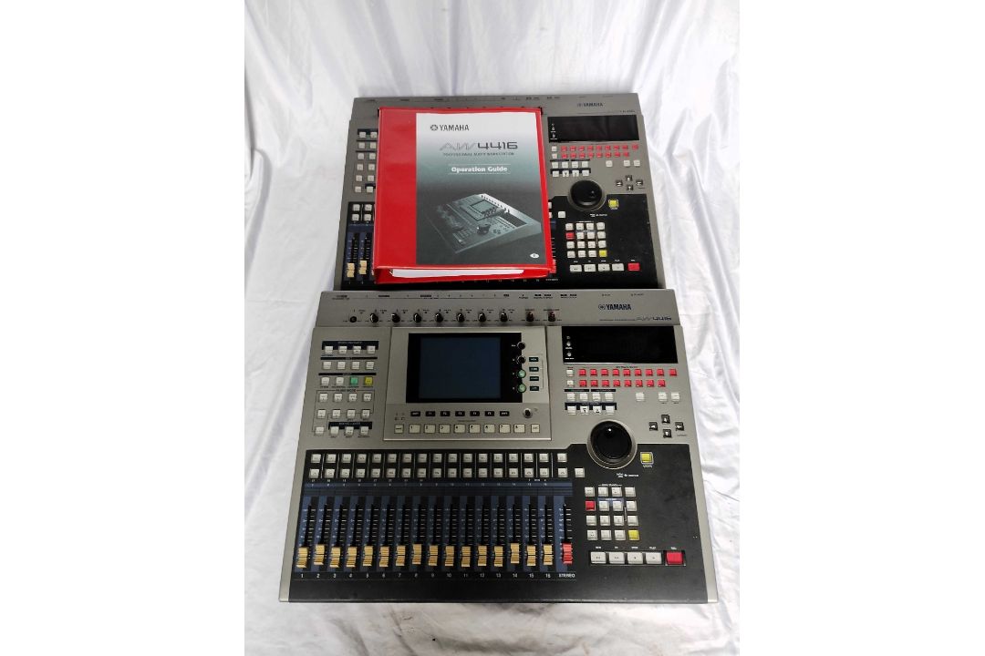 A Pair of Yamaha AW4416 Audio Workstations CONDITION REPORT: This lot come with one - Image 1 of 12