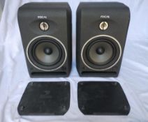 A Pair of Focal CMS 65 Powered Monitors CONDITION REPORT: In good condition with