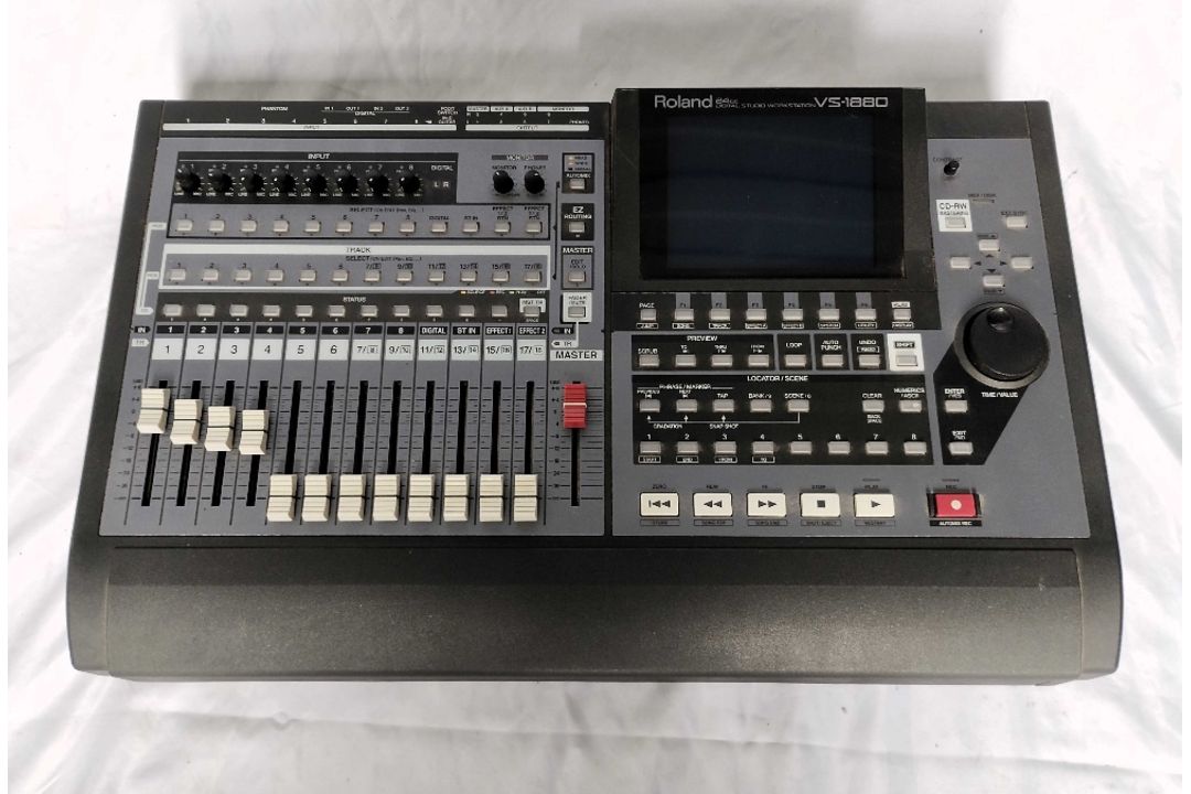 Roland VS-1880 Studio Workstation CONDITION REPORT: Powers on and plays songs. - Image 1 of 9