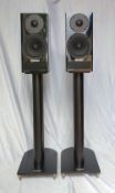 PMC Twenty.21 Speakers with PMC Stands CONDITION REPORT: In gloss black.