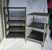 3 Hi-Fi Stands Target Stand with spiked feet.
