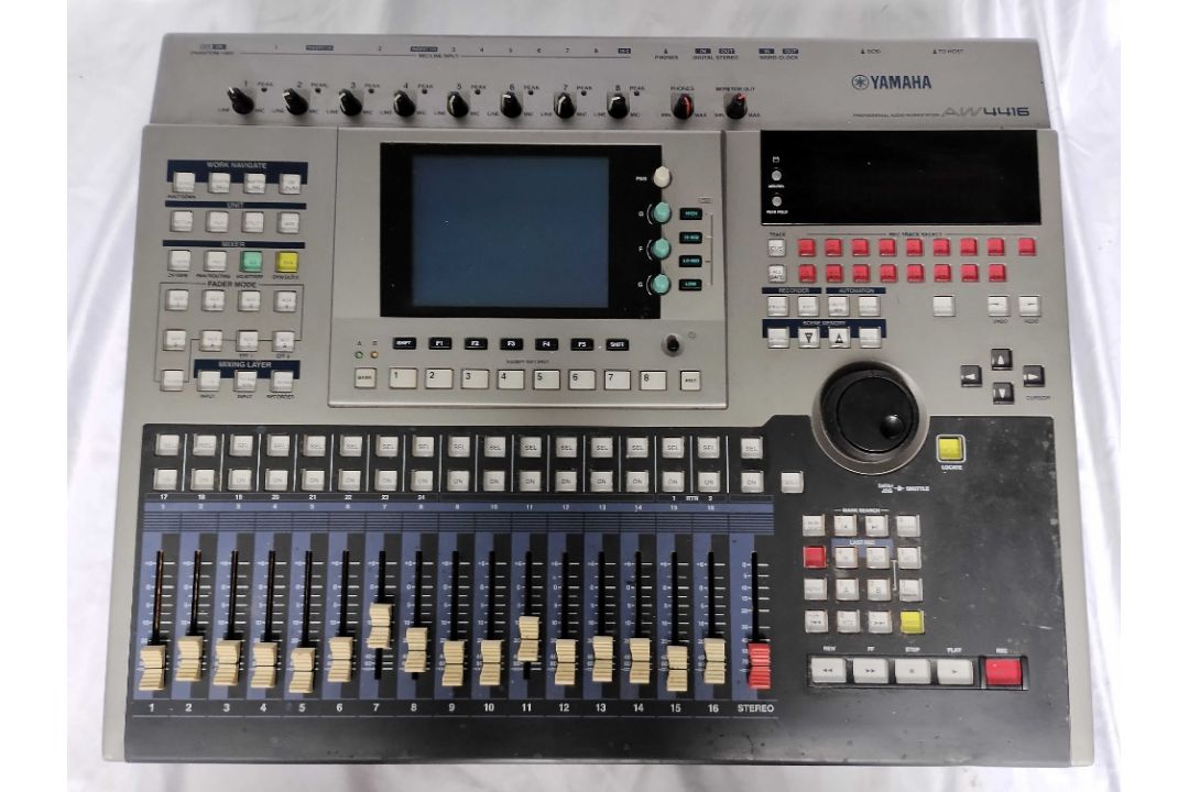 A Pair of Yamaha AW4416 Audio Workstations CONDITION REPORT: This lot come with one - Image 2 of 12