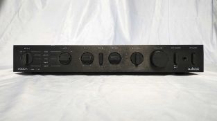 An Audiolab 8000A Amplifier CONDITION REPORT: Scratch on the front left (see