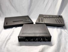 Collection of 3 Desktop Sound Modules from the late 1980s EMU Performance Piano module with power