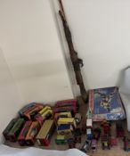 A collection of Matchbox,