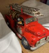 A Guillermo Forchino model of a fire engine