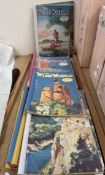 A collection of The Wide World magazines