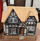 A Glencroft dolls house in the Tudor style