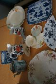 Collection of ceramics to include crown ducal & ot