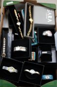 Collection of ladies fashion wristwatches