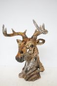 Large sculpture of a stag