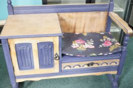 Refurbished telephone table