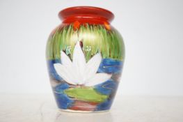 Anita Harris white lily's vase