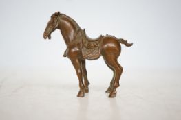 Bronze Fengshui 12 zodiac year horse sculpture