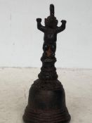 Oriental metal religious bell