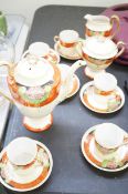 Oriental tea service