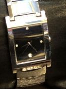 Tungsten Swiss quartz watch with date in box