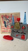 Vintage Dan Dare Space Control Radio Station, 1950s. Complete set by J & L Randall Ltd. Sends and