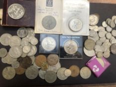 Coin collection to include 2 Five pound coins