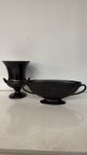 Wedgwood Black Basalt pottery piece, marked 