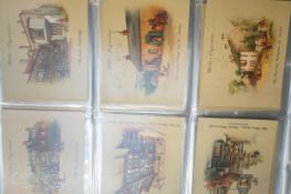 Good album of cigarette cards