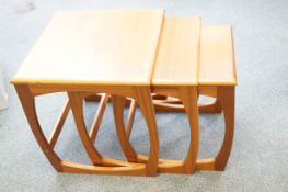 Nest of retro tables, possibly G plan