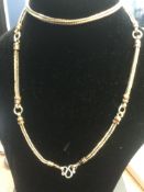 Sterling silver necklace Weight 41g