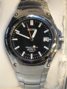 Seiko Sportura kinetic watch in box