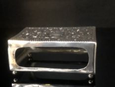 Silver matchbox holder Birmingham