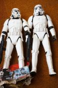 Star Wars 2x Storm troopers Height 78 cm