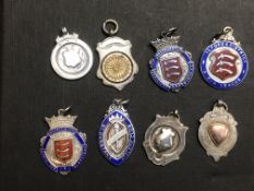 8 Silver medals Weight 62g