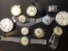 Collection of vintage wristwatches recommended for