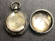 Silver sovereign holder, hinge A.F