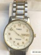 Timex perpetual calendar with day/date, not ticking possibly requires a battery