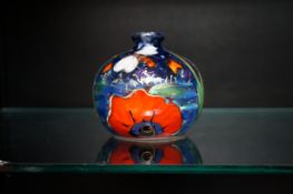 Anita Harris bee vase signed in gold