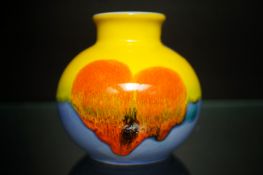 Poole pottery vase