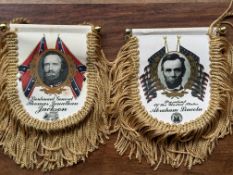 2 American car banners